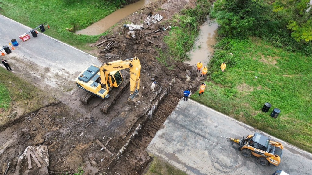 Ante la pasividad de Naci&oacute;n, la Provincia realiz&oacute; el arreglo provisorio de la Ruta Nacional 34: a las 16 se rehabilita el tr&aacute;nsito