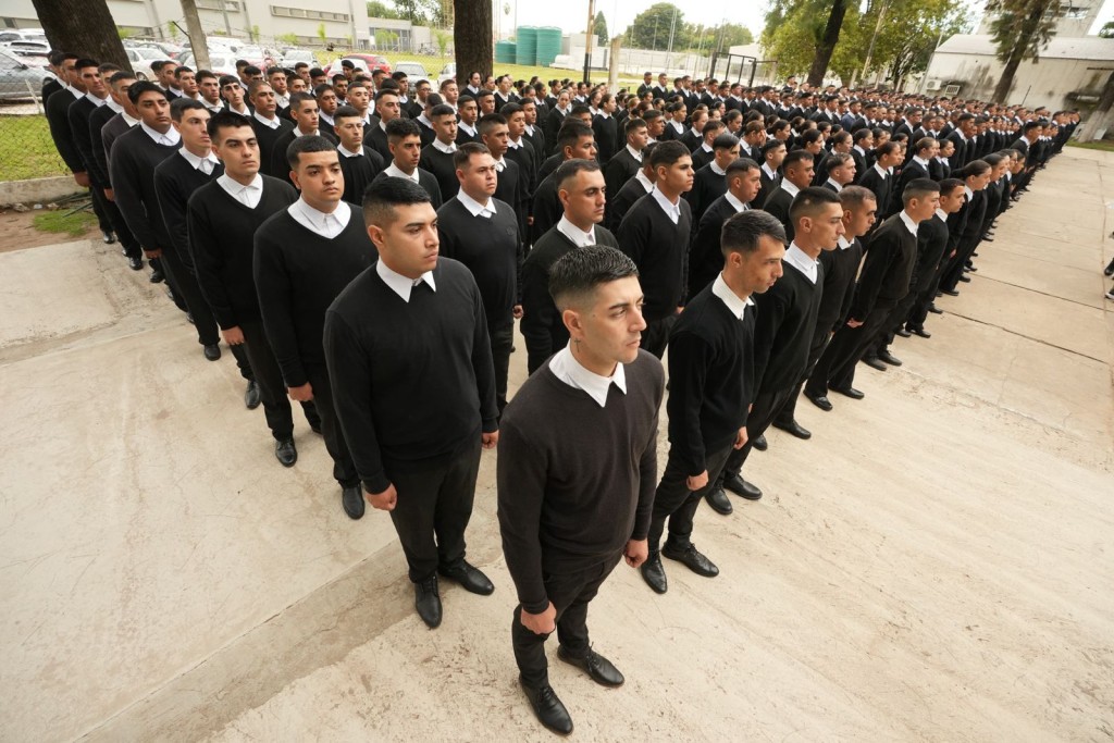 Ingresaron 521 aspirantes al Servicio Penitenciario en Santa Fe