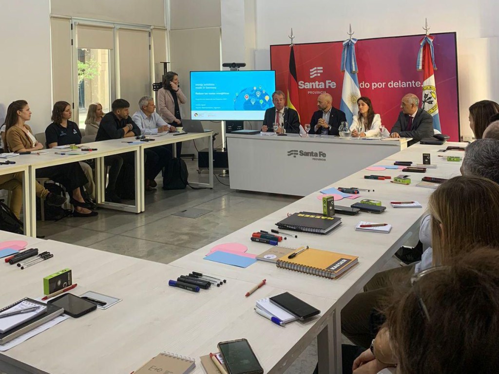 Junto a Alemania, Santa Fe se posiciona como puente entre empresas privadas y garantiza capacitaciones en eficiencia energ&eacute;tica
