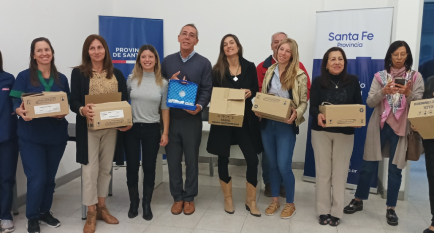 Se entregaron espir&oacute;metros para el centro norte provincial 