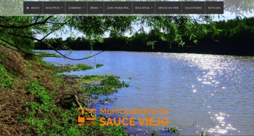 La Municipalidad de Sauce Viejo lanza su nuevo sitio web
