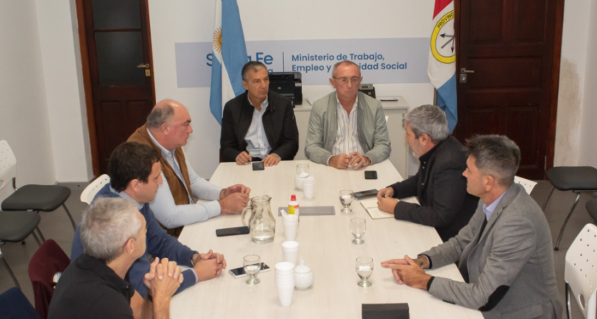 Costamagna y Pusineri se reunieron con representantes de empresas industriales