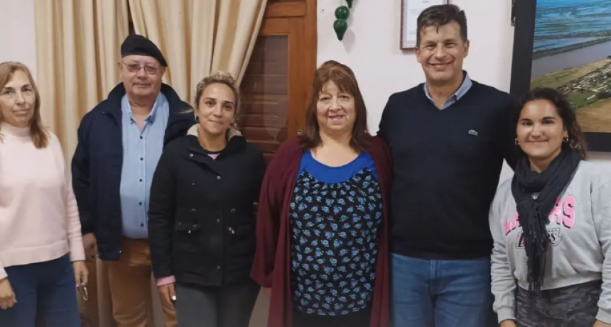 El senador Diana entreg&oacute; Aportes de Fortalecimiento Institucional en Puerto Gaboto