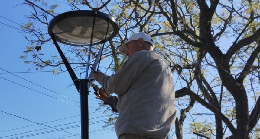 San Crist&oacute;bal: contin&uacute;a el recambio de luced LED en la ciudad