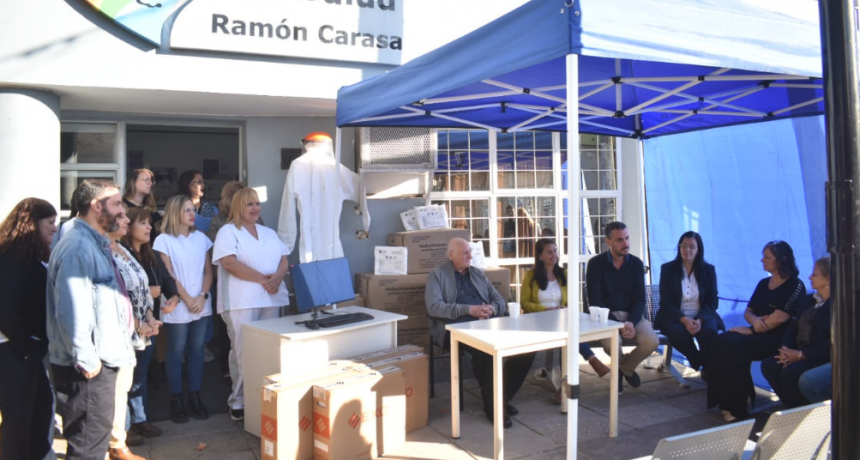 El Ministerio de Salud entreg&oacute; equipamiento en Puerto General San Mart&iacute;n