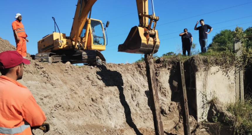 Vialidad Provincial realiza trabajos de reparaci&oacute;n de estructuras y calzada sobre sobre Ruta 1, al sur de San Javier