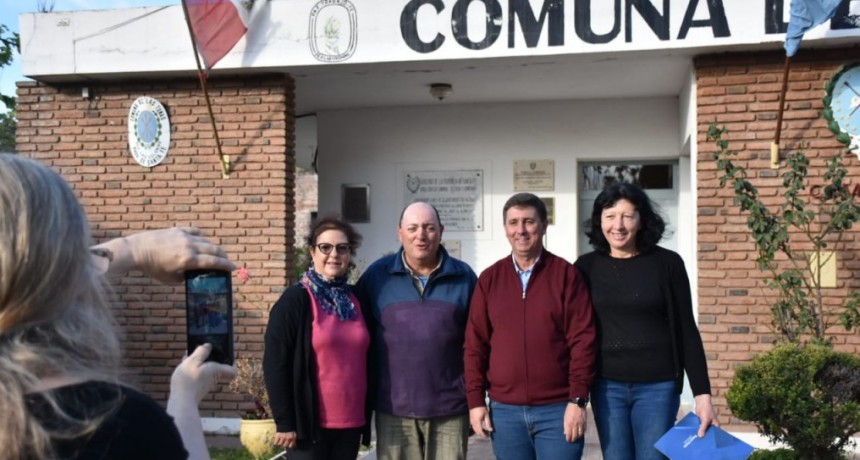 El Senador Pirola visit&oacute; las localidades de Franck, Las Tunas, Progreso y Culul&uacute;