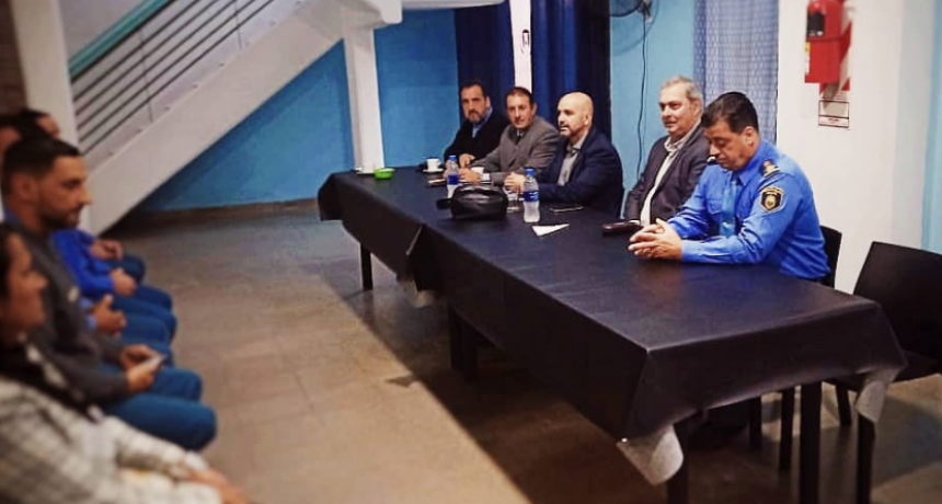 El ministro Brilloni se reuni&oacute; con los jefes del Servicio Penitenciario provincial en Rosario