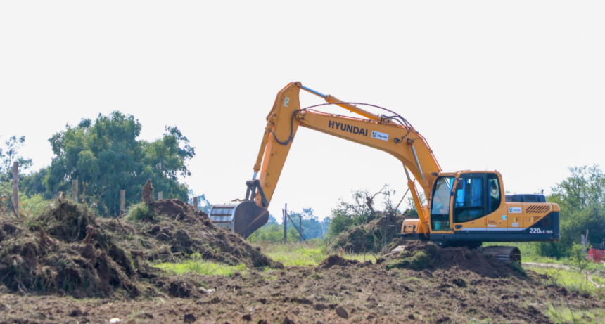 La Provincia puso en marcha la obra de Defensa del Terrapl&eacute;n Garello