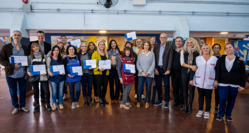 La Provincia entreg&oacute; aportes por m&aacute;s de 28 millones de pesos a escuelas sur santafesino