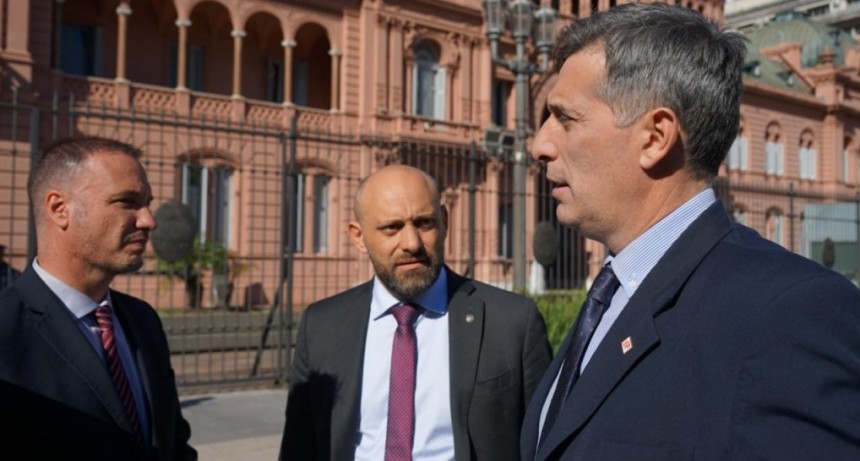 Gestiones de Enrico, Puccini y Olivares para que Naci&oacute;n contin&uacute;e obras en la provincia