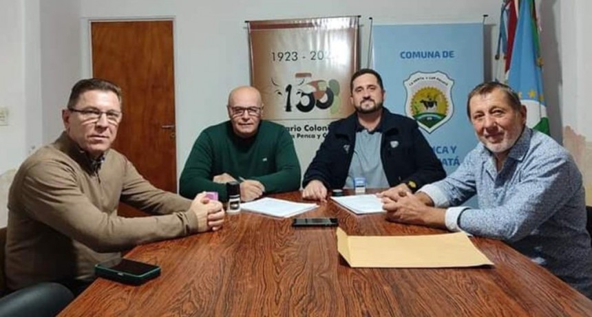 El senador Borla realiza gestiones para mejorar y mantener la red vial en el Departamento San Justo