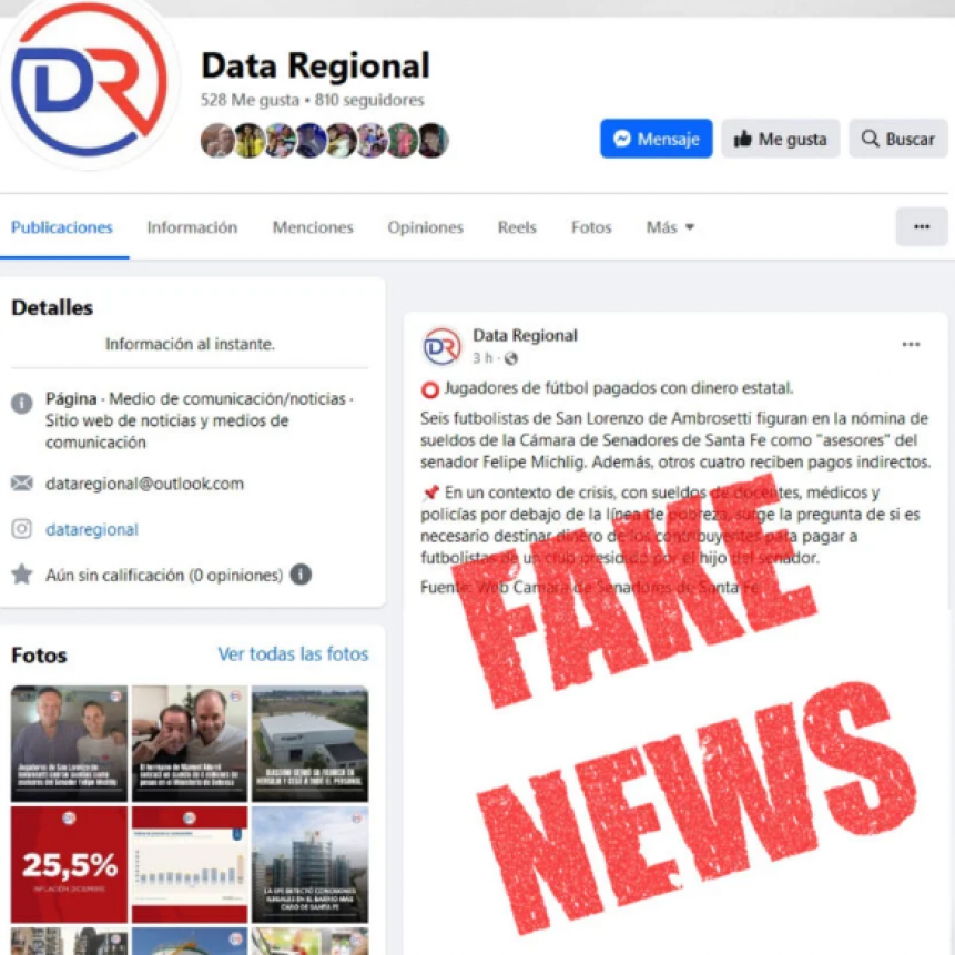 El Senador Felpe Michlig denunci&oacute; la circulaci&oacute;n de una FAKE NEWS que intenta &ldquo;desprestigiar&rdquo; su representaci&oacute;n pol&iacute;tica