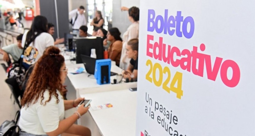 El Boleto Educativo ya super&oacute; 300 mil usuarios y 5 millones de viajes