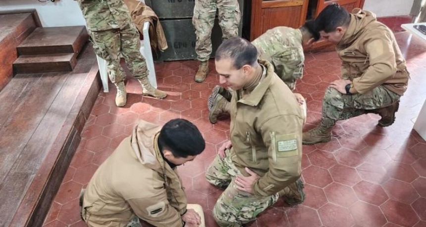 Santo Tom&eacute;: la Municipalidad organiz&oacute; un encuentro de perfeccionamiento en RCP para buzos del Ej&eacute;rcito