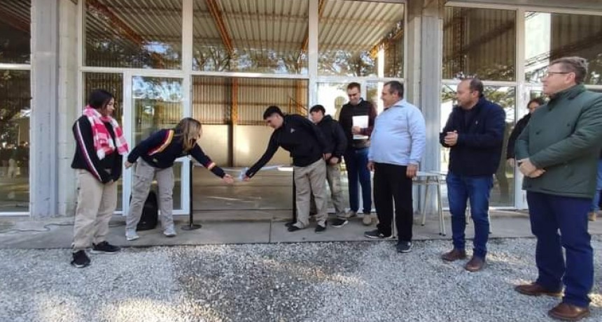 Borla particip&oacute; de la inauguraci&oacute;n de obras en la Escuela Agrot&eacute;cnica de San Justo