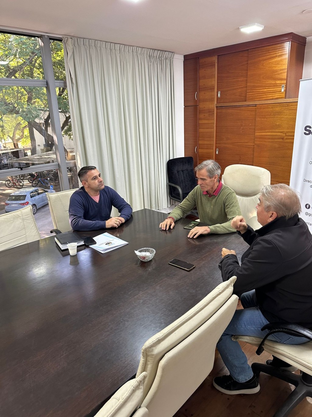 Gestiones ante Vialidad Provincial: Osta se reunió con autoridades para avanzar en obras clave para San Agustín