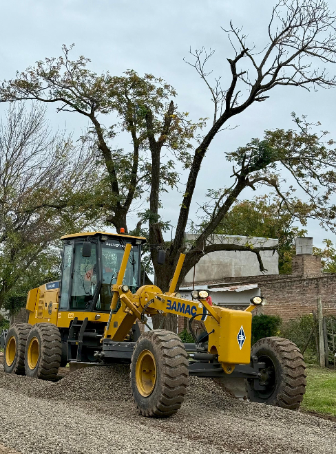 Santo Tomé: se continúa desarrollando el Plan Intensivo de Mejorado Pétreo