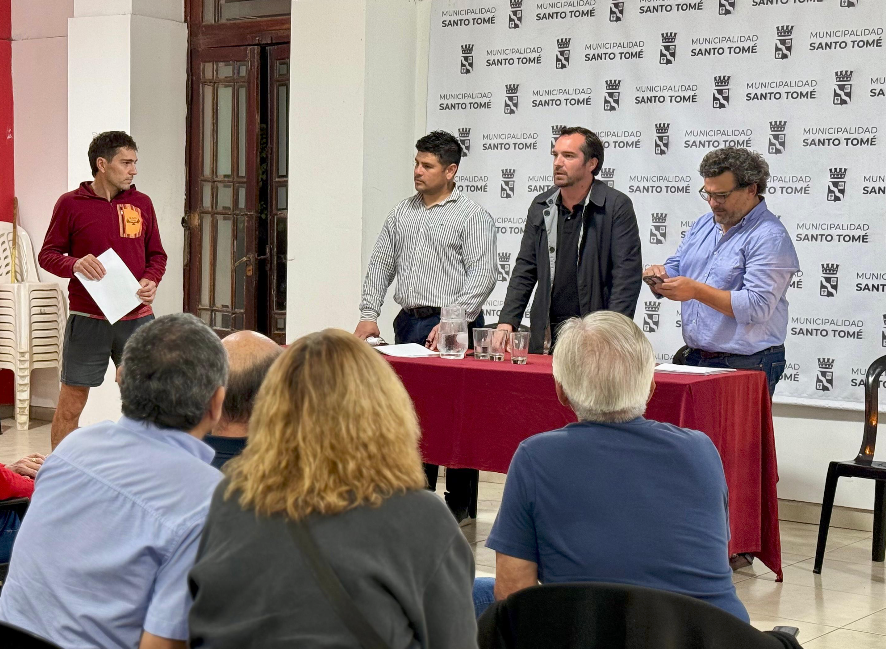 Santo Tomé: se realizó una nueva entrega del Fondo de Asistencia Deportivo