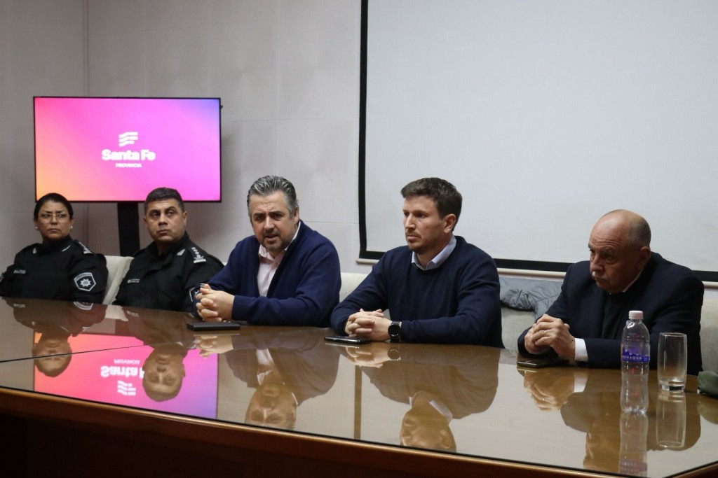 Provincia y Nación conformaron el Comando Conjunto Unificado de Seguridad en la ciudad de Santa Fe