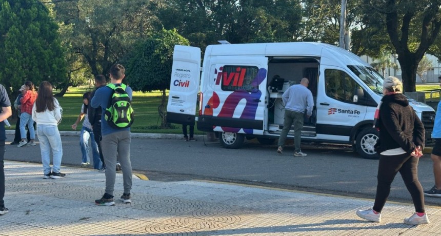 El Registro Civil Móvil estuvo presente en San Agustín