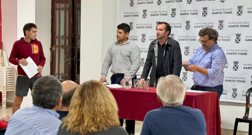 Santo Tomé: se realizó una nueva entrega del Fondo de Asistencia Deportivo