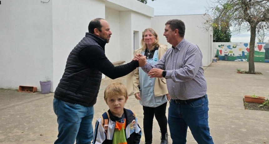 Pirola potencia el trabajo conjunto en cada localidad del departamento Las Colonias