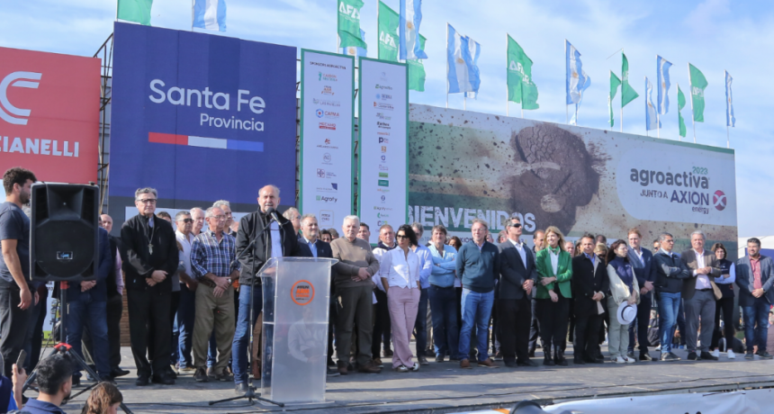 El gobernador Perotti particip&oacute; de la inauguraci&oacute;n de Agroactiva 2023