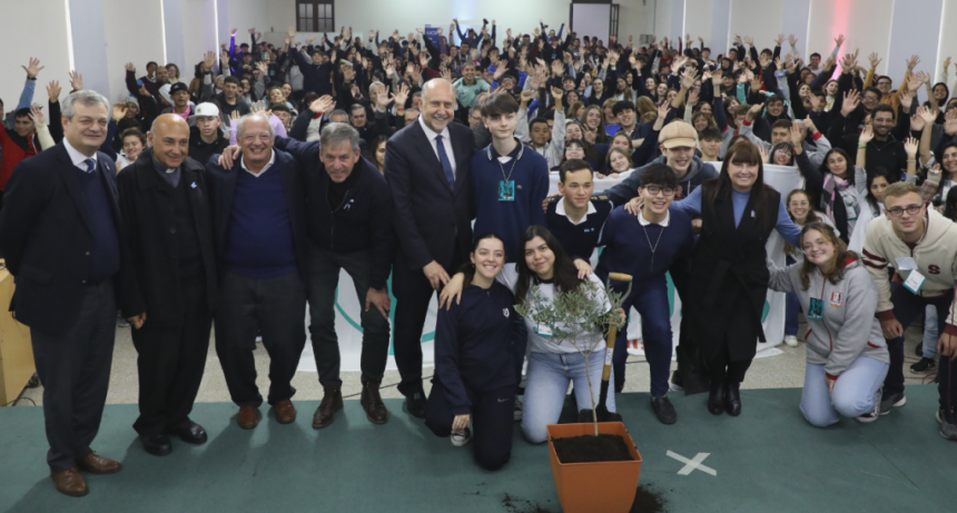 Perotti particip&oacute; del cierre del programa "Scholas Ciudadan&iacute;a", de Scholas Occurrentes