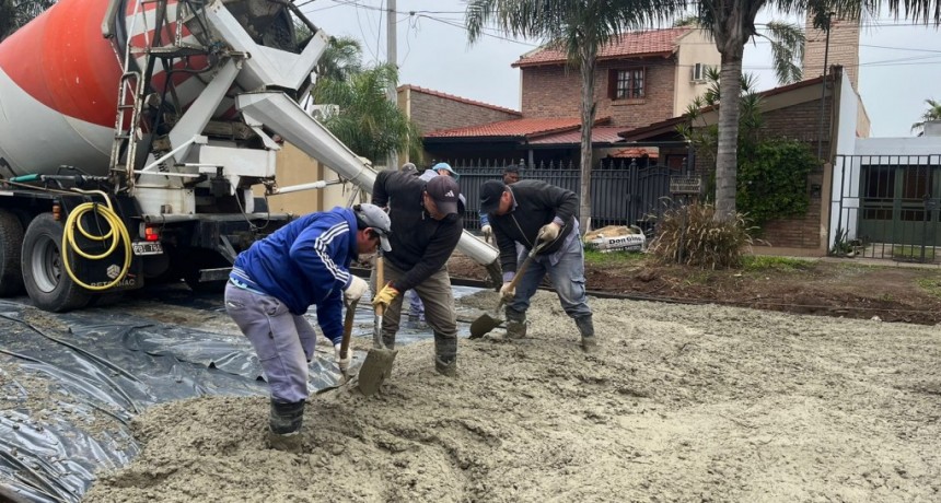 Santo Tom&eacute;: El Plan de Pavimentaci&oacute;n sigue transformando la Vecinal General Paz
