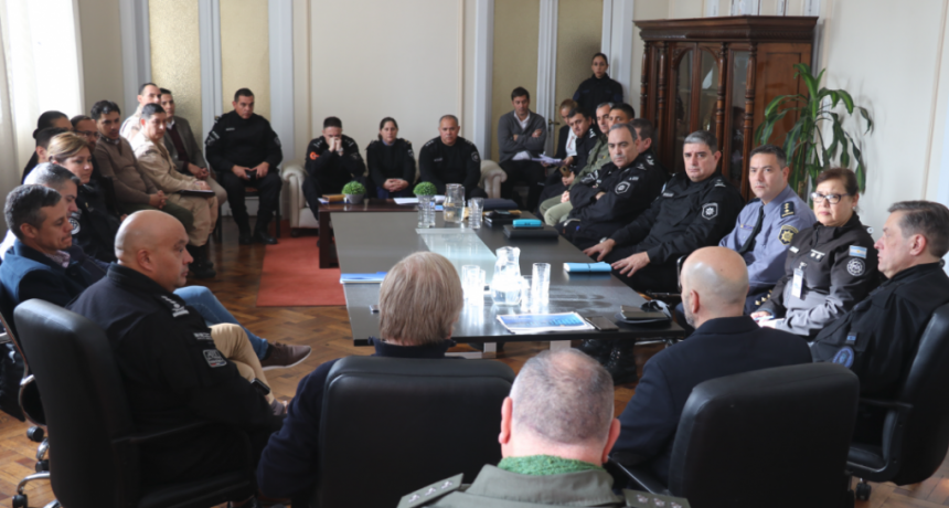Se realiz&oacute; una nueva reuni&oacute;n del Comando Conjunto de Seguridad