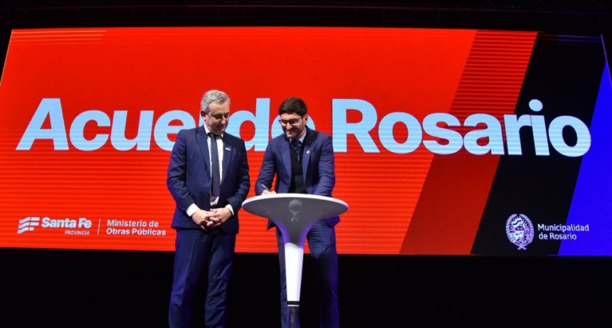 Pullaro sobre Acuerdo Rosario: &ldquo;Santa Fe destaca por empezar a poner en marcha la obra p&uacute;blica&rdquo;