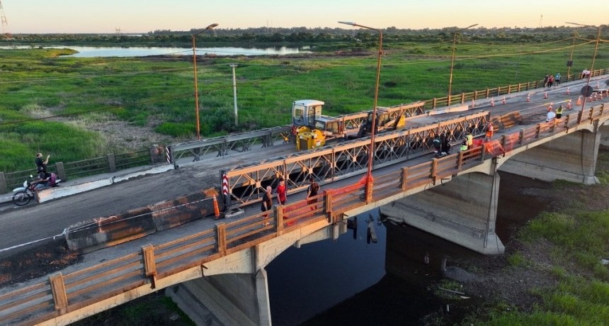 Postergaron los trabajos de reparaci&oacute;n del Puente Carretero por robo y vandalizaci&oacute;n de elementos