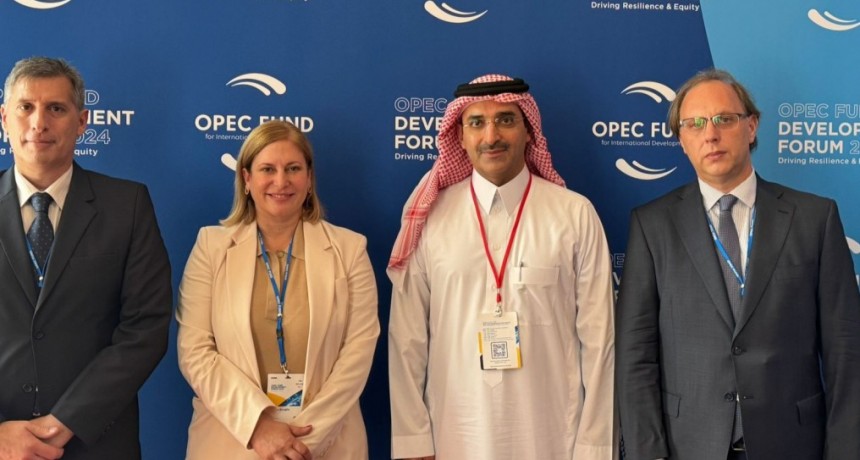 Financiamiento para obras: autoridades provinciales se reunieron con funcionarios de los fondos Saud&iacute; y de Kuwait para el Desarrollo