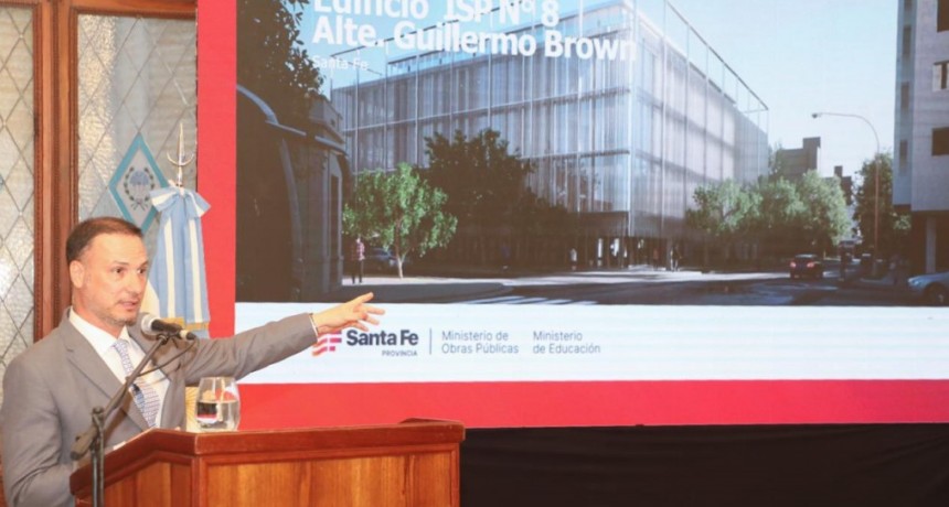Instituto Almirante Brown: Provincia present&oacute; el nuevo proyecto para el edificio educativo