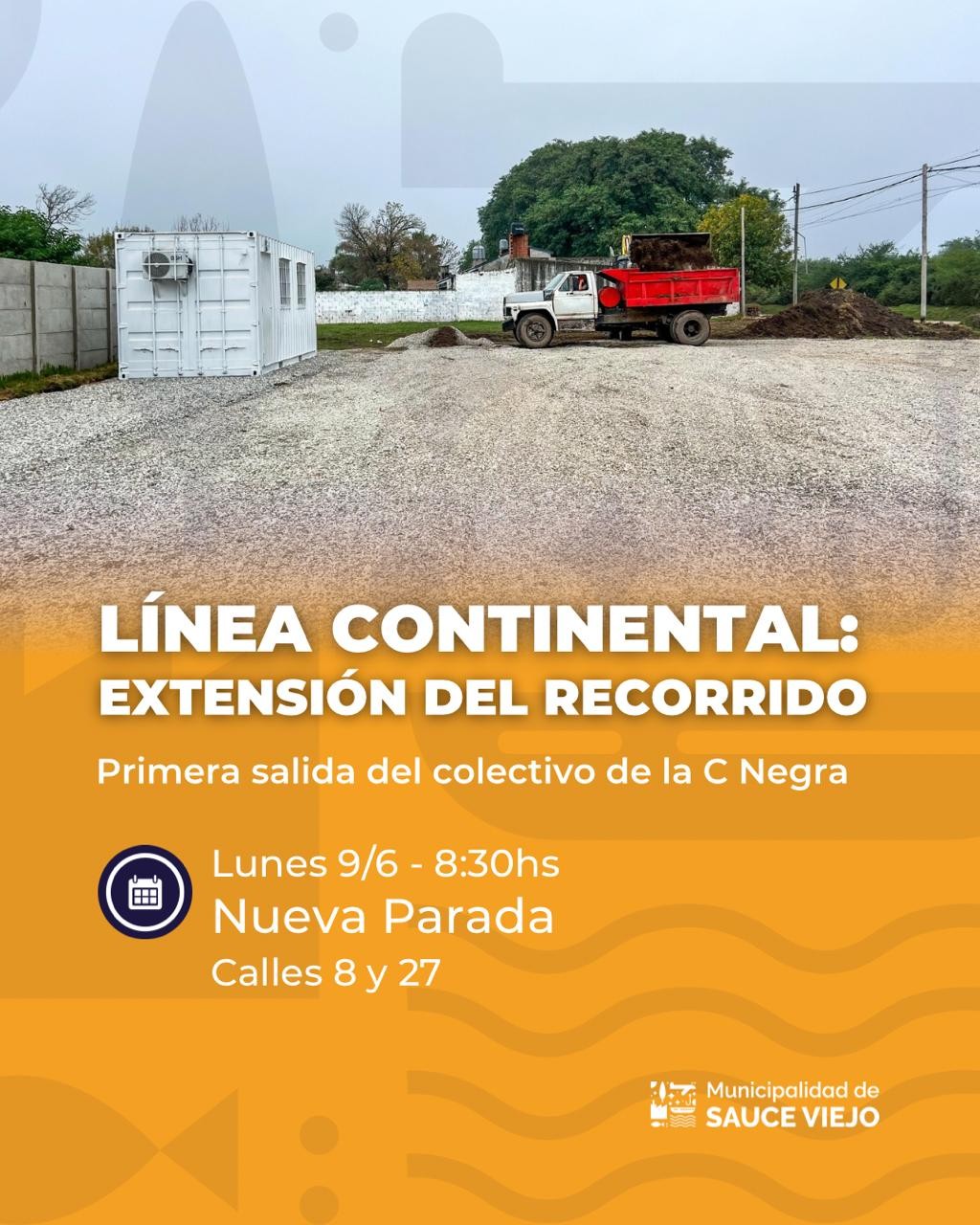 Sauce Viejo: desde este lunes se extiende el recorrido de la línea C Negra de la empresa Continental