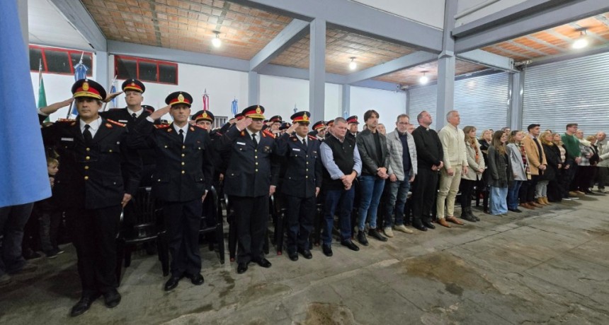 Pirola valor&oacute; la inauguraci&oacute;n de nuevos espacios en el cuartel de Bomberos Voluntarios de San Carlos Centro