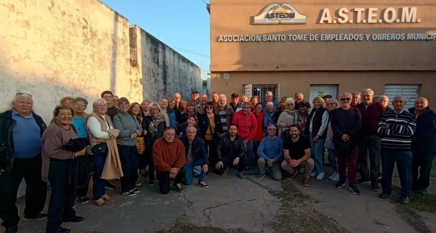 Los jubilados municipales de Santo Tomé se organizan para defender sus derechos