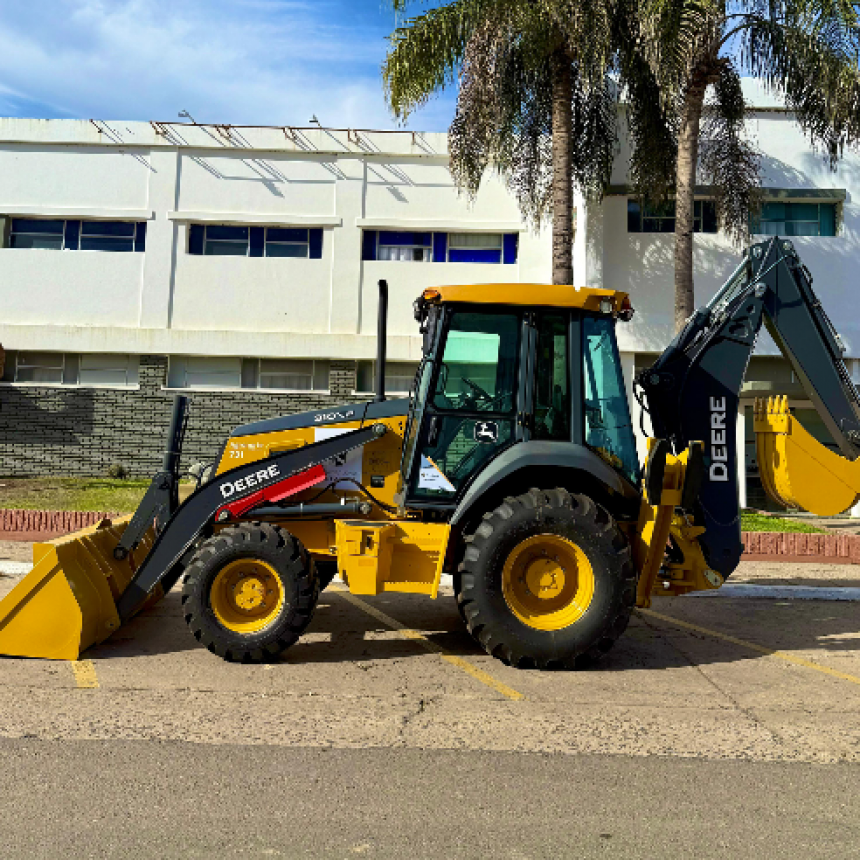 Santo Tom&eacute;: potente y estrat&eacute;gica inversi&oacute;n en maquinaria y equipos pesados por parte de la Municipalidad