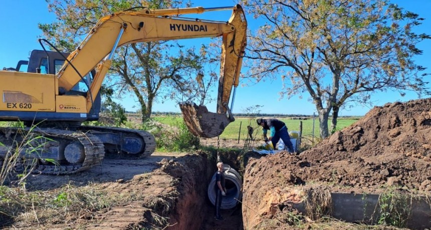 Obras h&iacute;dricas clave para la producci&oacute;n: el Gobierno Provincial comenz&oacute; con la ejecuci&oacute;n del Canal Bragado