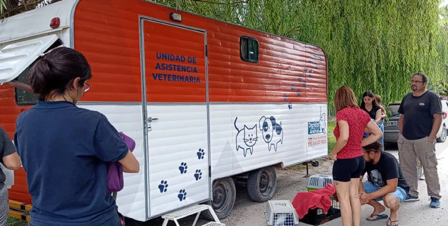 Sauce Viejo: &ldquo;La Muni en tu Barrio&rdquo; llega a San Cayetano Norte con servicios de salud animal y cuidado ambiental