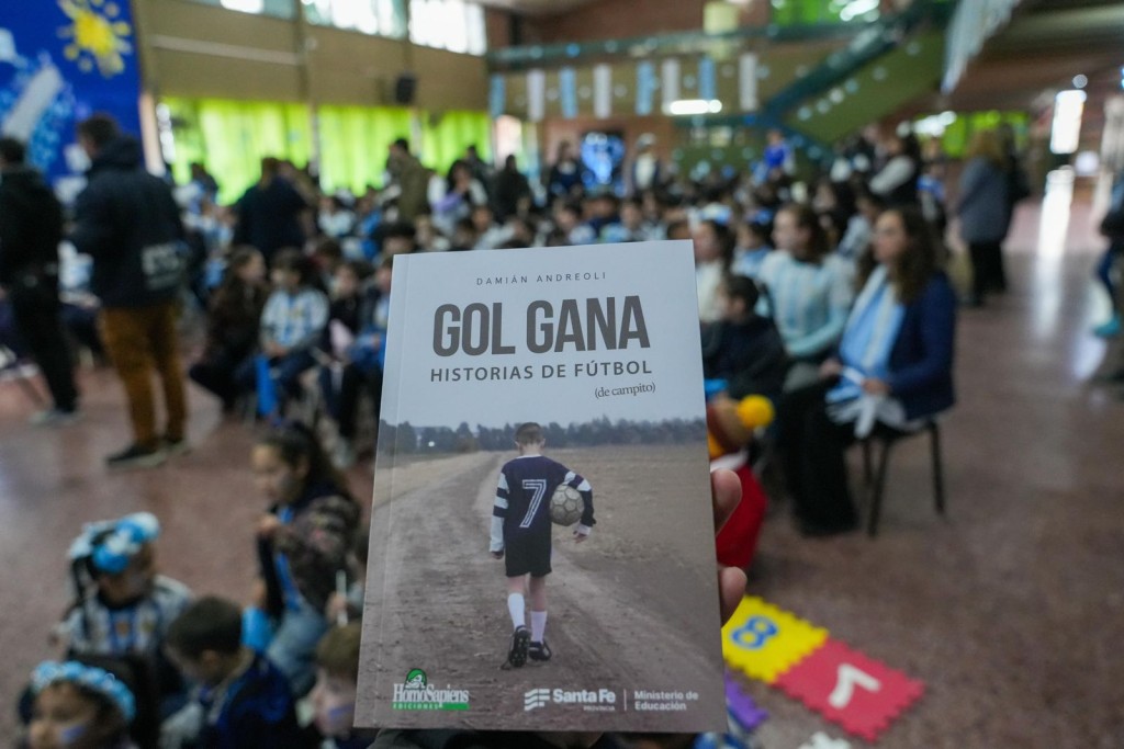 &ldquo;Gol Gana&rdquo; sum&oacute; una nueva presentaci&oacute;n en Santa Fe antes de llegar a todas las escuelas de la provincia