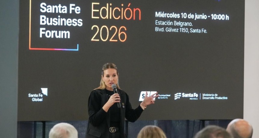 Coudannes: &ldquo;Santa Business Forum es el sello de la gesti&oacute;n que muestra la producci&oacute;n de la provincia y su proyecci&oacute;n internacional&rdquo;