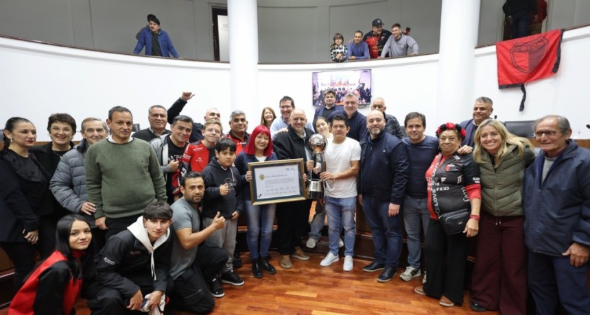 El Pulga Rodr&iacute;guez fue reconocido en el Concejo Municipal como &ldquo;Deportista destacado&rdquo;