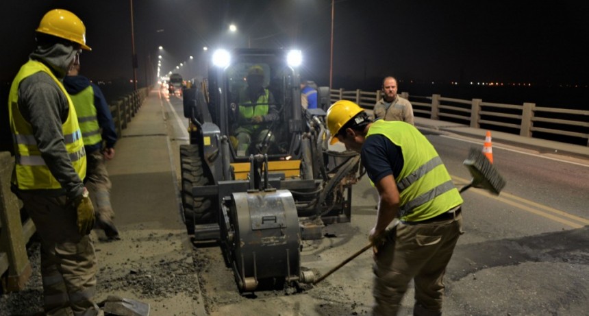 Se realiz&oacute; la primera intervenci&oacute;n en el Puente Carretero