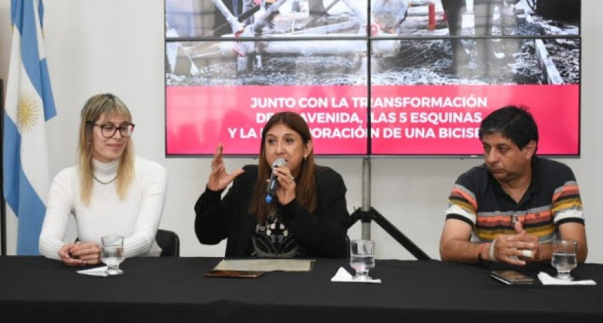 La intendente Daniela Q&uuml;esta present&oacute; el Plan de Modernizaci&oacute;n de Santo Tom&eacute;