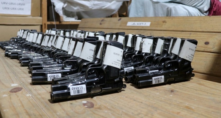 El Ministerio de Seguridad destruir&aacute; 2.500 mil armas obsoletas de la Polic&iacute;a de la provincia