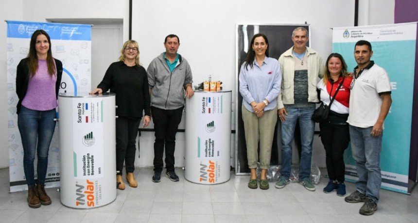 Nuevas instituciones del departamento Garay se sumaron al Programa Club Ambiental, Solar y Educativo