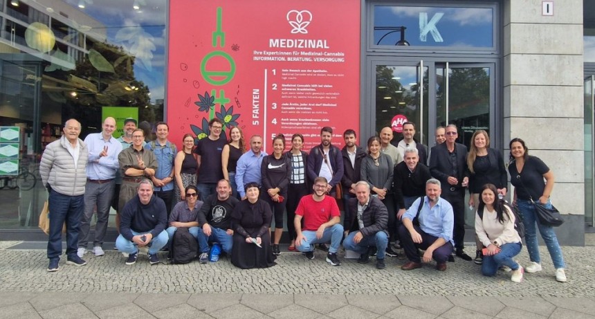 Exitosa participaci&oacute;n de la provincia en la feria de Cannabis Medicinal de Europa