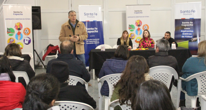 Curso de aspirantes a &aacute;rbitras: la Provincia dio inicio a la capacitaci&oacute;n en la ciudad de Santa Fe